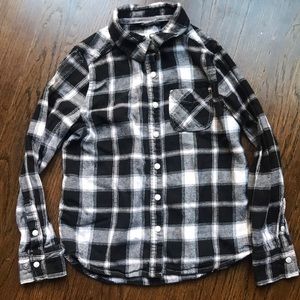 Plaid flannel shirt